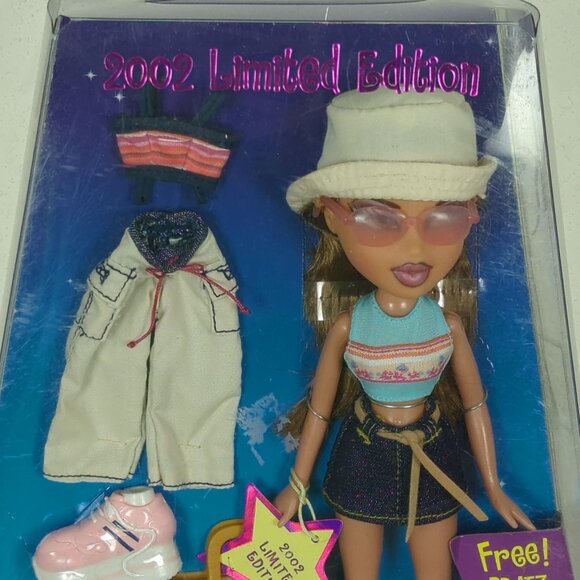 Bratz Beach Party Yasmin Doll 2002 Limited Edition NIB MGA Free Poster Vintage - Picture 3 of 12